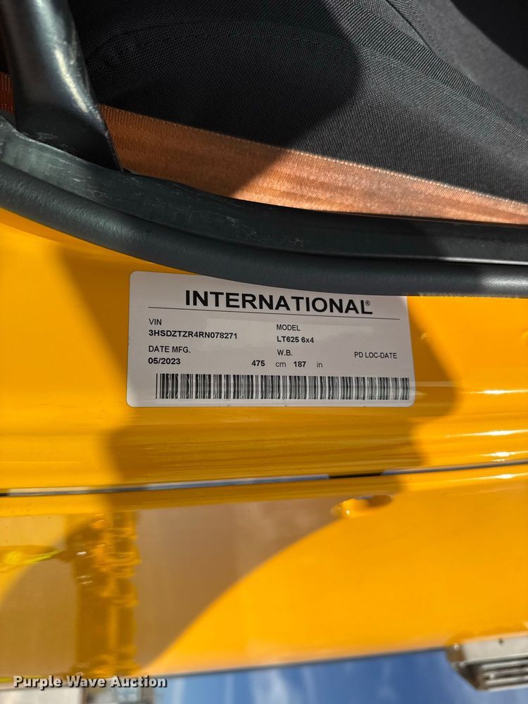 image for item FV2085 2024 International LT625 semi truck