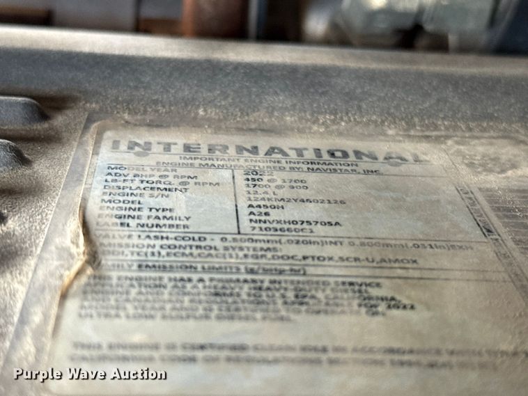 image for item FV2086 2023 International LT625 semi truck