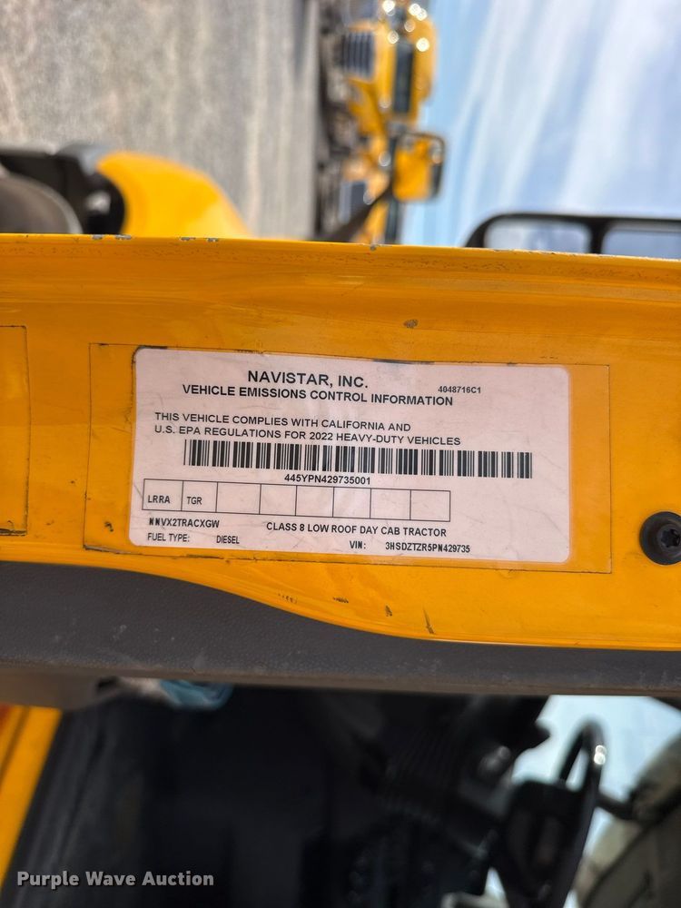 image for item FV2089 2023 International LT625 semi truck