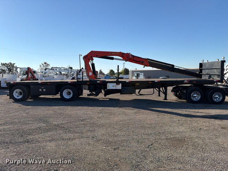 image for item FW3581 1999 Great Dane Trailers GPMWSAR245 flatbed trailer
