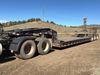 1994 Trail King Industries TK80HDG-483 lowboy equipment trailer