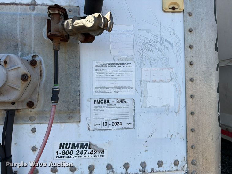image for item YA5515 2005 Wabash DVSVHPC dry van trailer