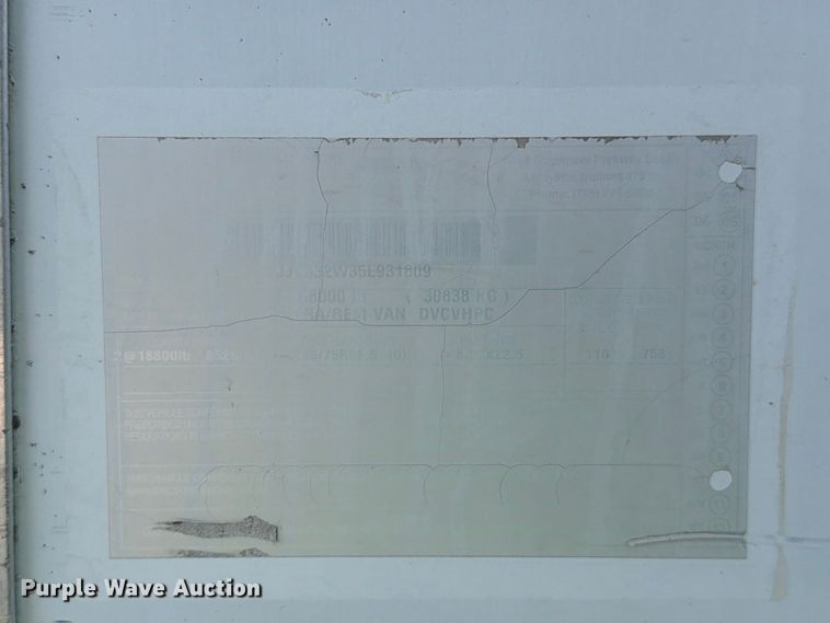 image for item YA5518 2005 Wabash DVCVHPC dry van trailer
