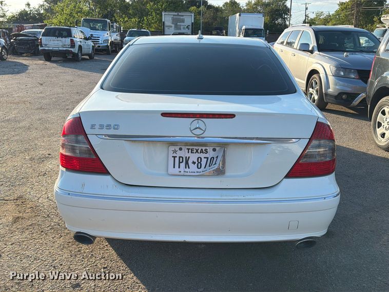 image for item EU0899 2008 Mercedes-Benz E350 