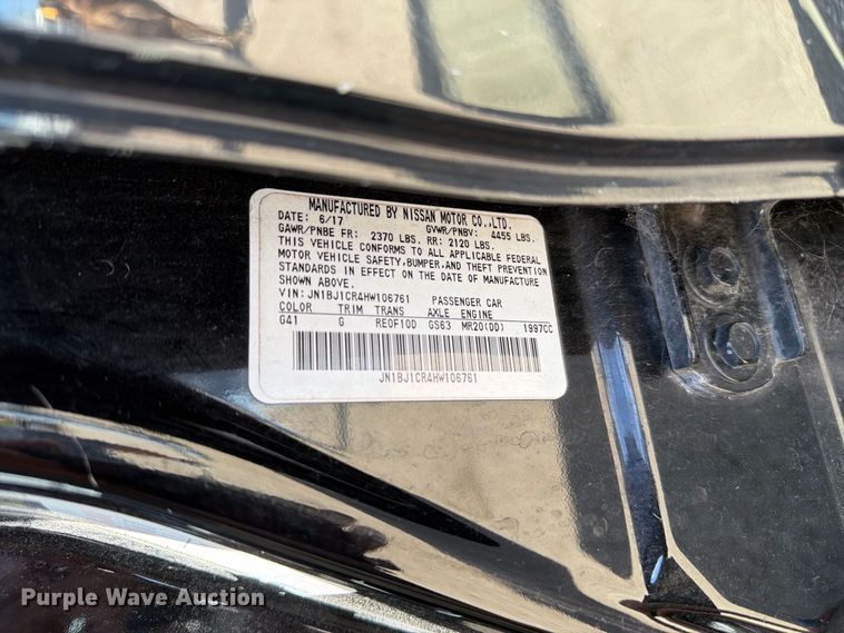 image for item EU0903 2017 Nissan Rogue Sport SUV