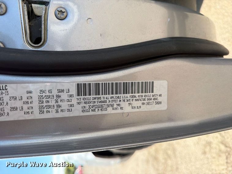 image for item EU0904 2016 Dodge Journey SUV