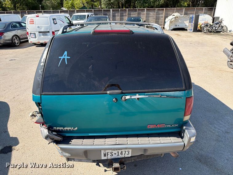 image for item EU0914 1995 GMC Jimmy SUV