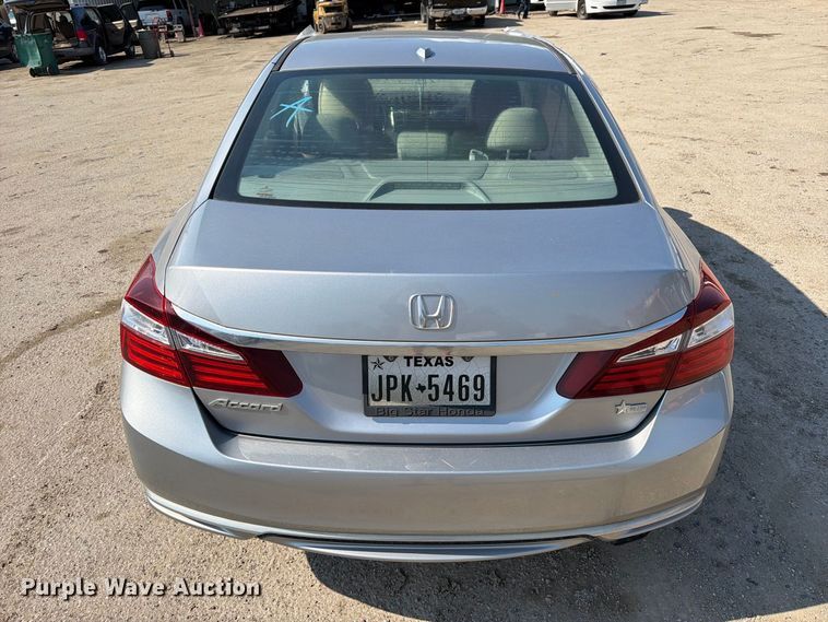 image for item EU0927 2016 Honda Accord 