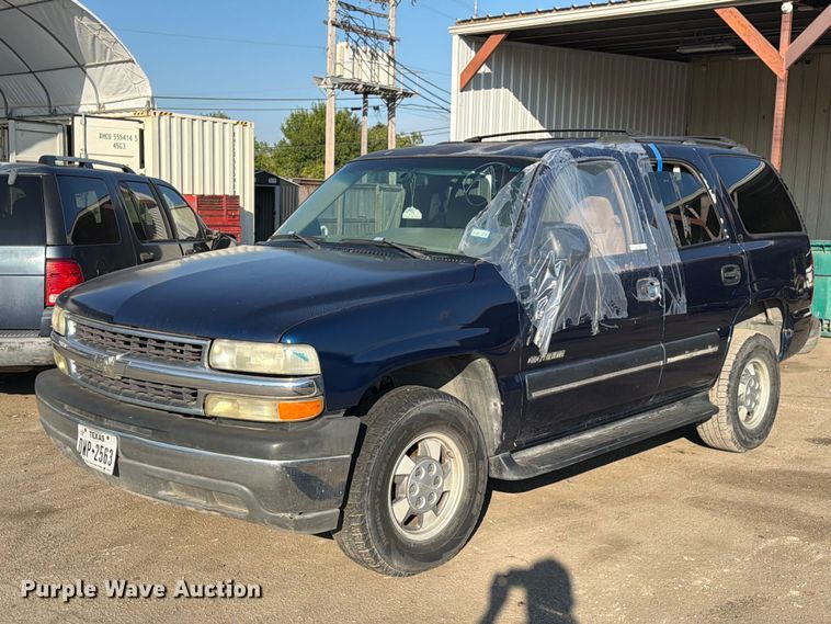 image for item EU0935 2001 Chevrolet Tahoe SUV