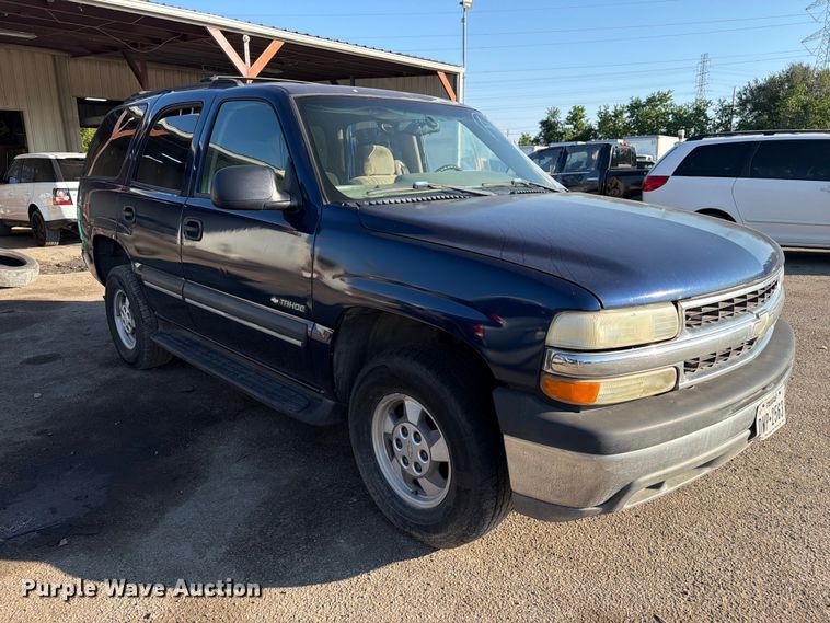 image for item EU0935 2001 Chevrolet Tahoe SUV