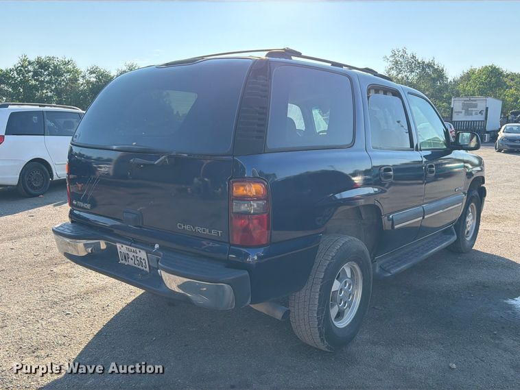 image for item EU0935 2001 Chevrolet Tahoe SUV