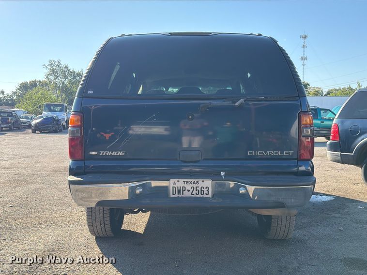 image for item EU0935 2001 Chevrolet Tahoe SUV