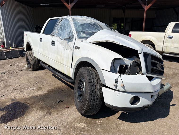 image for item EU0950 2007 Ford F150 Crew Cab pickup truck