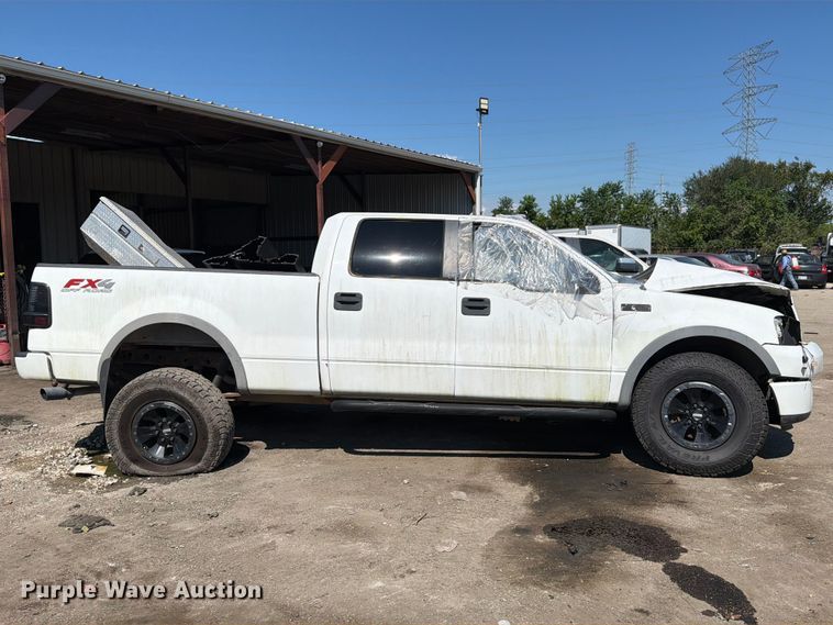 image for item EU0950 2007 Ford F150 Crew Cab pickup truck