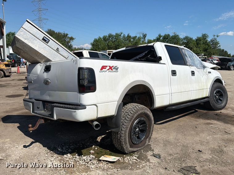 image for item EU0950 2007 Ford F150 Crew Cab pickup truck