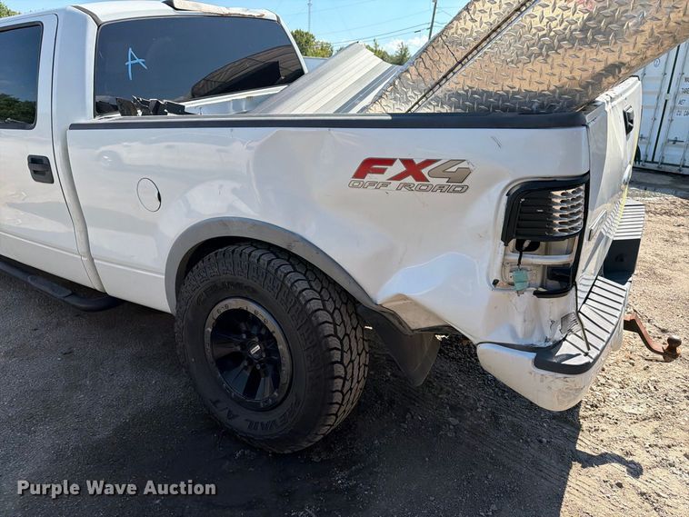 image for item EU0950 2007 Ford F150 Crew Cab pickup truck