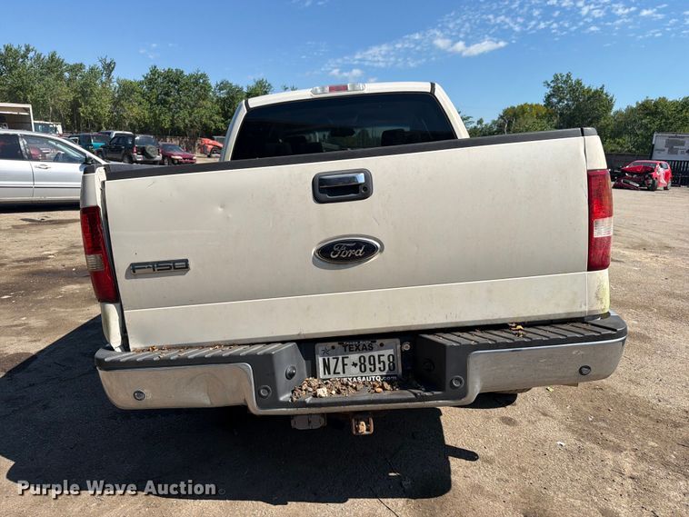 image for item EU0951 2008 Ford F150 Crew Cab pickup truck