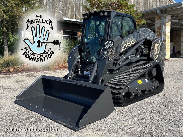 image for item MT0001 2024 Case Hetfield Limited Edition TV450B tracked skid steer loader