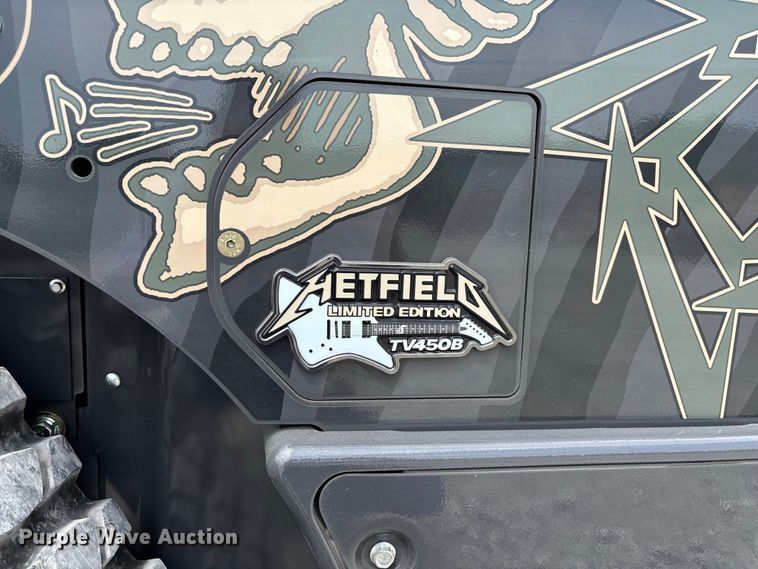 image for item MT0001 2024 Case Hetfield Limited Edition TV450B tracked skid steer loader