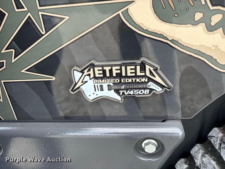 image for item MT0001 2024 Case Hetfield Limited Edition TV450B tracked skid steer loader