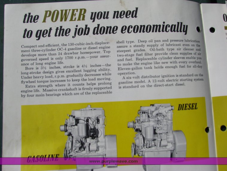 image for item 2091 Oliver Tractor