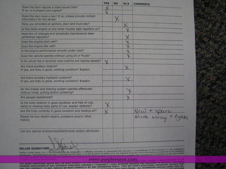 image for item 2092 Trailer