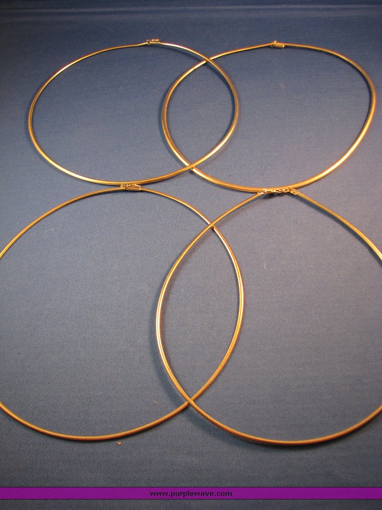 image for item 5001 4 14K necklaces