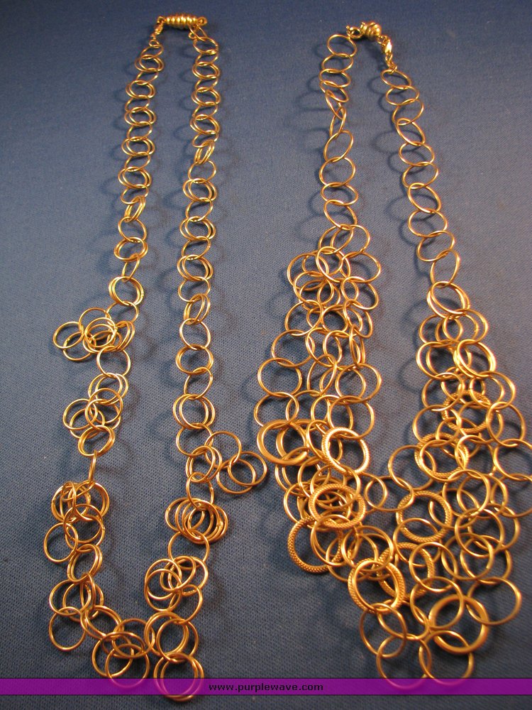 image for item 5014 2 14K necklaces