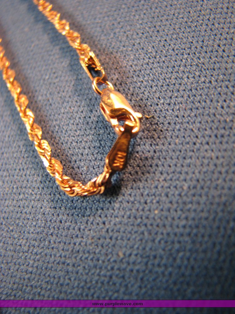 image for item 5023 2 10K rose gold chains