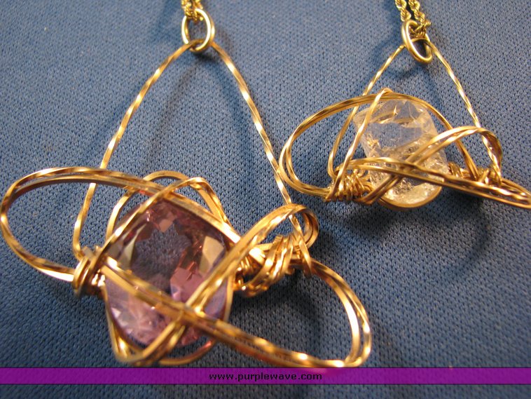 image for item 5028 2 14K chains and pendants