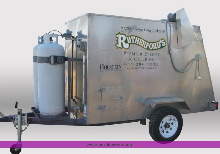 image for item 6000 1997 Holstein 300 Sweet Corn Cooker/Trailer