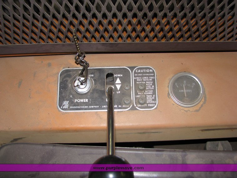 image for item 6001 Big Joe GS-24-T8 standing rolling forklift