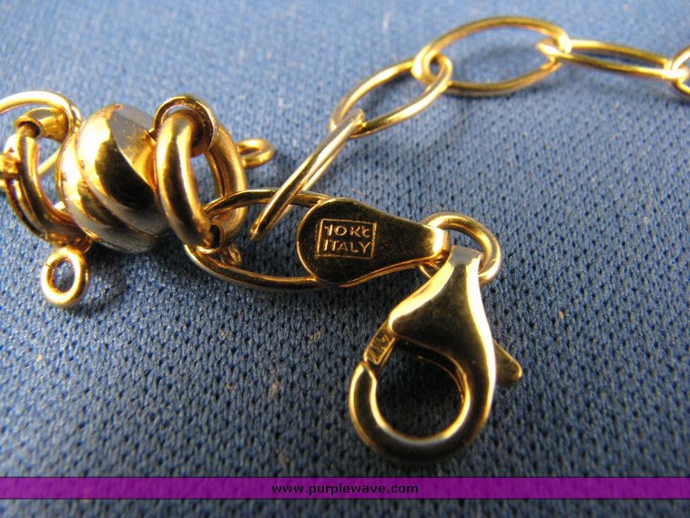 image for item 3128 (2) 14K gold necklaces