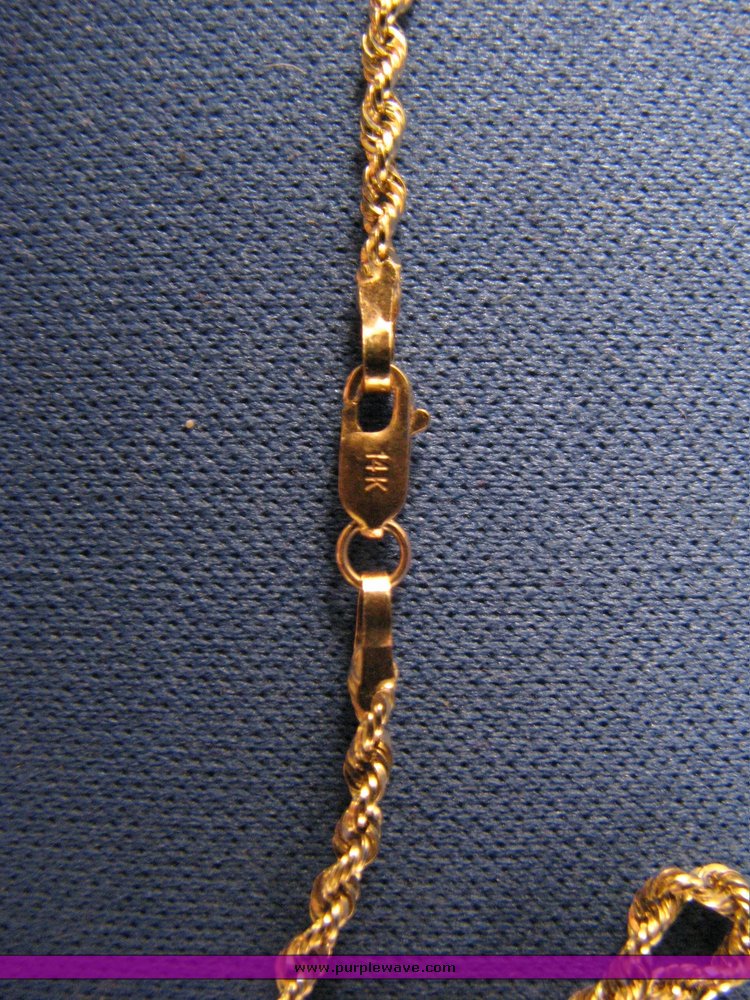image for item 3131 (3) 14K gold chains