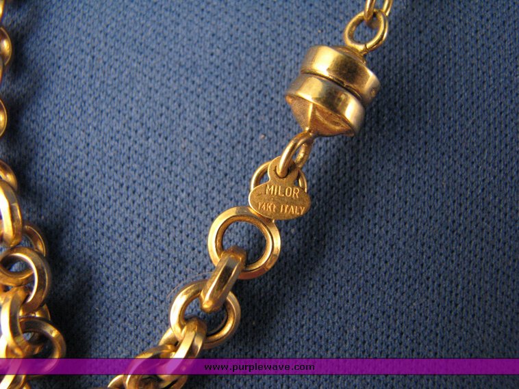 image for item 3132 (3) 14K gold bracelets