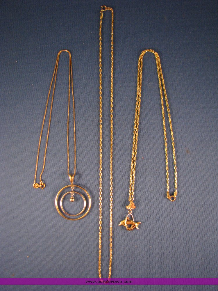 image for item 3136 (2) 18K chains