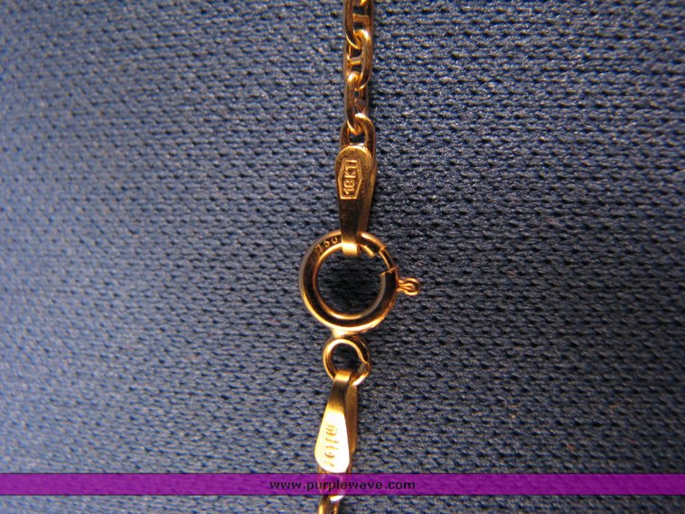 image for item 3136 (2) 18K chains