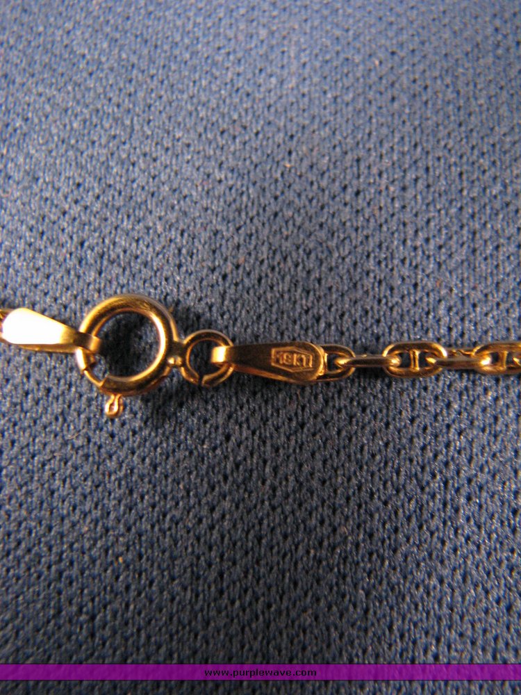image for item 3136 (2) 18K chains