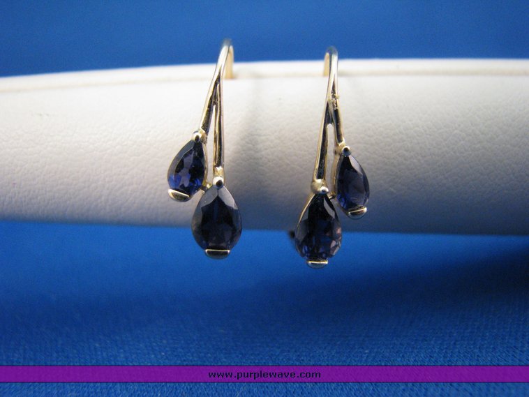 image for item 3137 (3) pair of 14K gold earrings