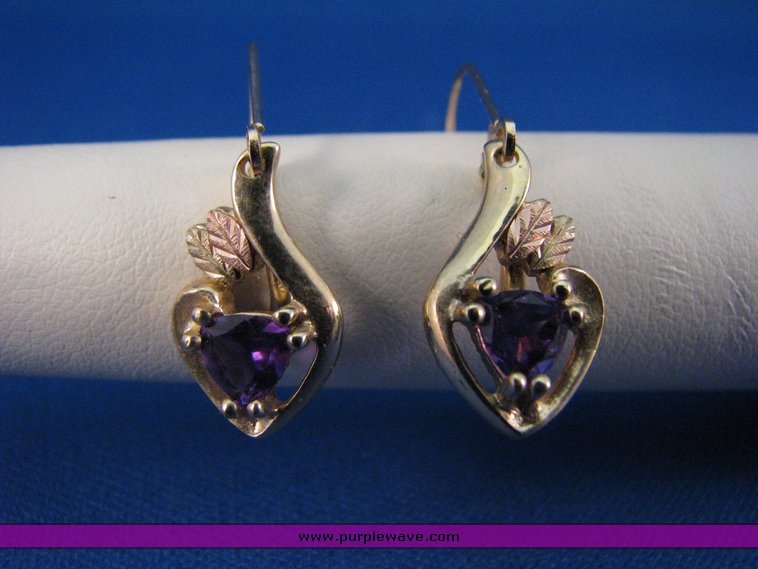 image for item 3137 (3) pair of 14K gold earrings