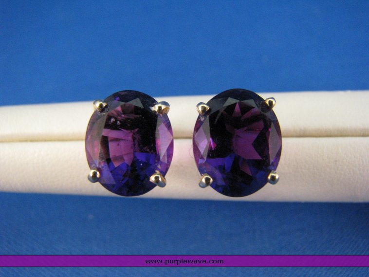 image for item 3137 (3) pair of 14K gold earrings