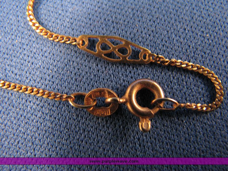 image for item 3139 (2) 14K gold chains