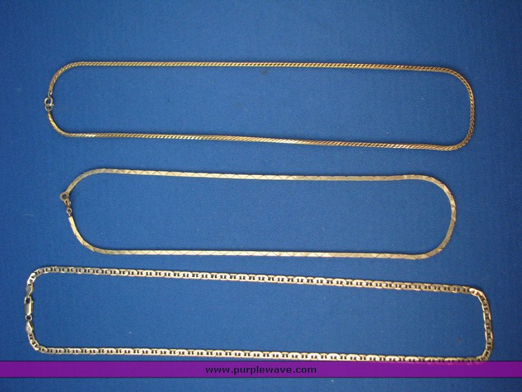 image for item 3143 14K gold chains