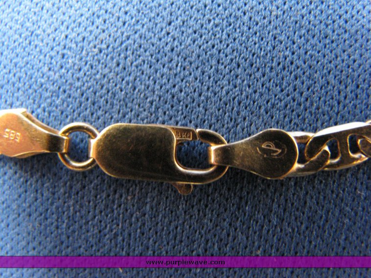 image for item 3143 14K gold chains