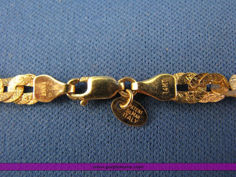 image for item 3145 14K gold necklace
