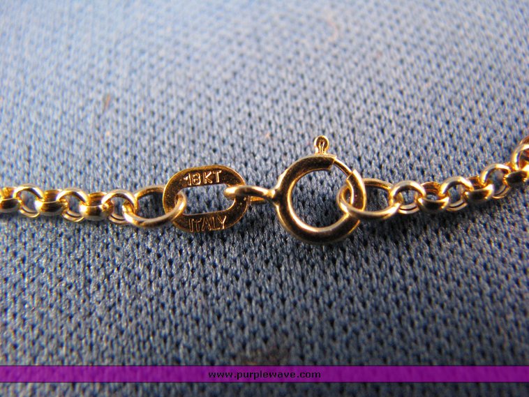 image for item 3146 (2) 14K gold chains
