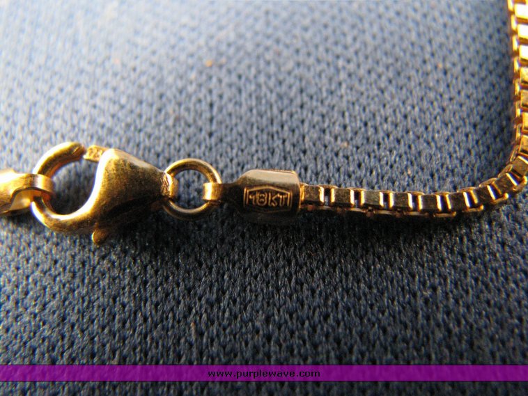 image for item 3146 (2) 14K gold chains