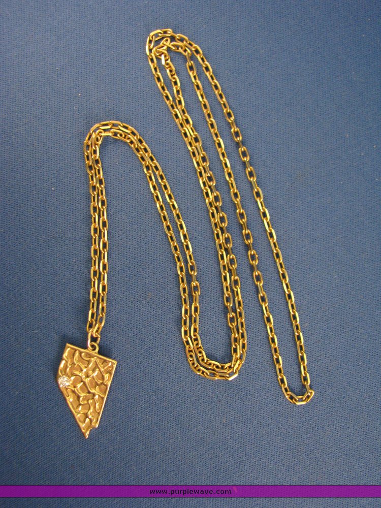 image for item 3156 Nevada pendant and chain
