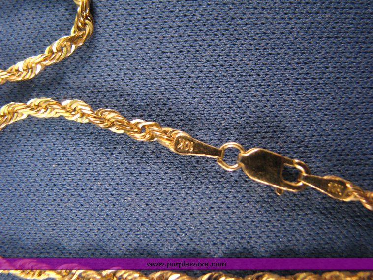 image for item 3159 (2) 14K chains