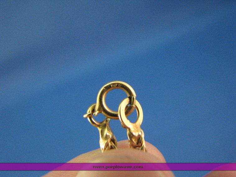 image for item 3162 (5) 14K gold necklaces